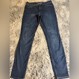 Old Navy Dark Blue High Rise Skinny Jeans